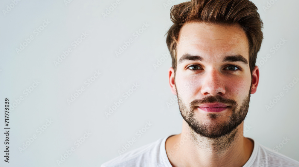 Fototapeta premium Portrait of white man