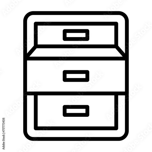 Unique Line Vector Icon