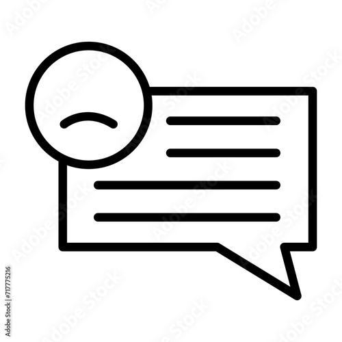Customer Dissatisfaction Vector Icon