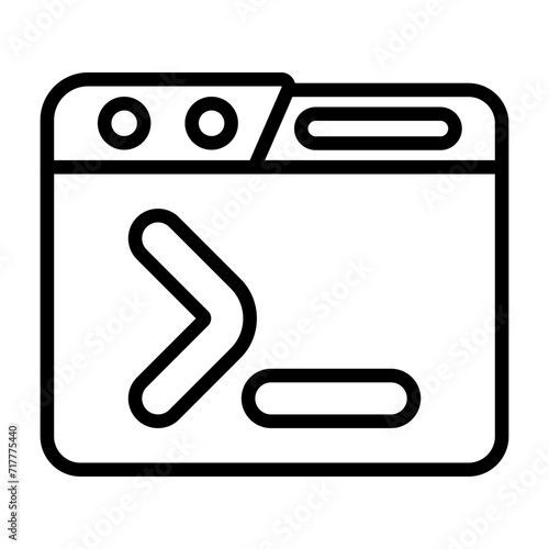 Command Prompt Vector Icon