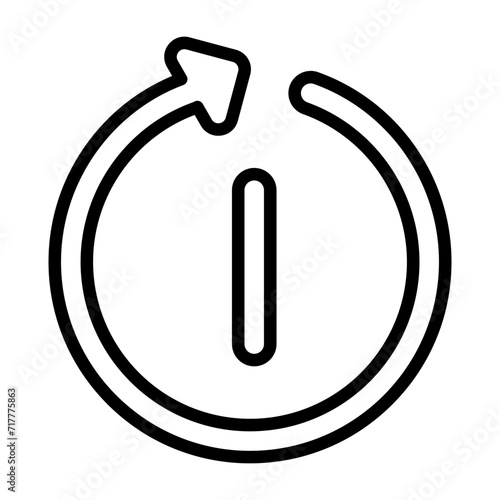 Restart Vector Icon