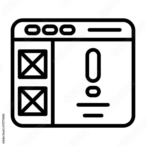 Information Design Vector Icon