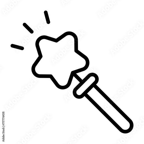 Magic Wand Vector Icon