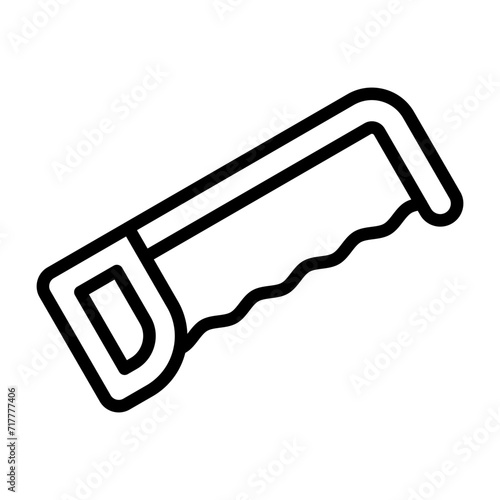 Hacksaw Vector Icon