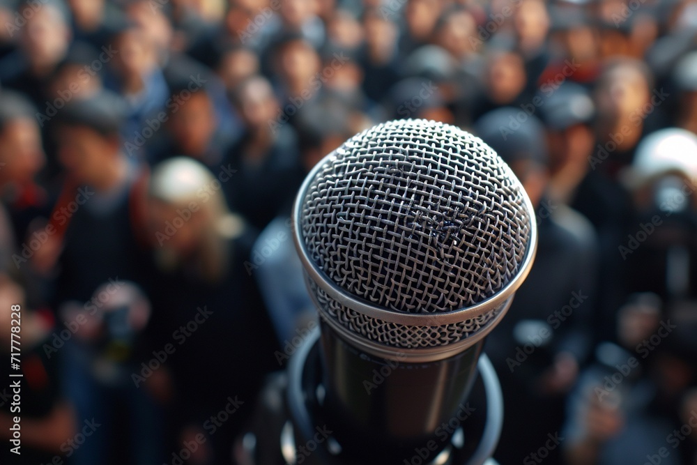 Influential Allure Microphone Celebrity Endorsement Amplifying