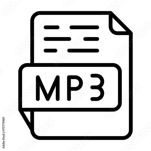 MP3 Vector Icon
