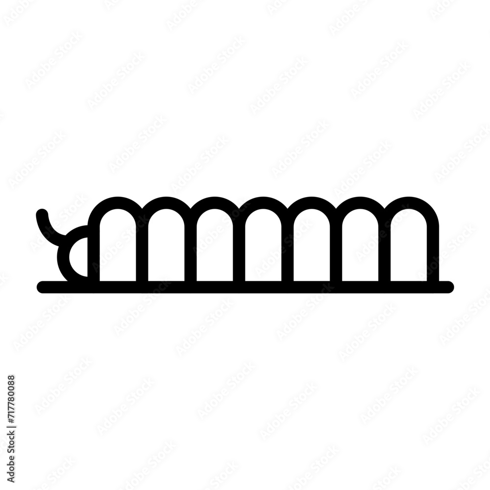 Caterpillar Vector Icon Caterpillar Vector Icon