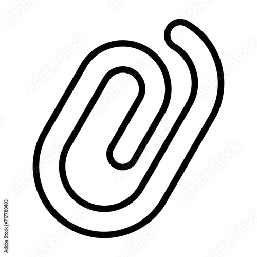 Paperclip Vector Icon