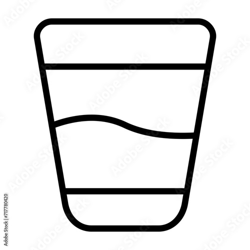 Glass Vector Icon