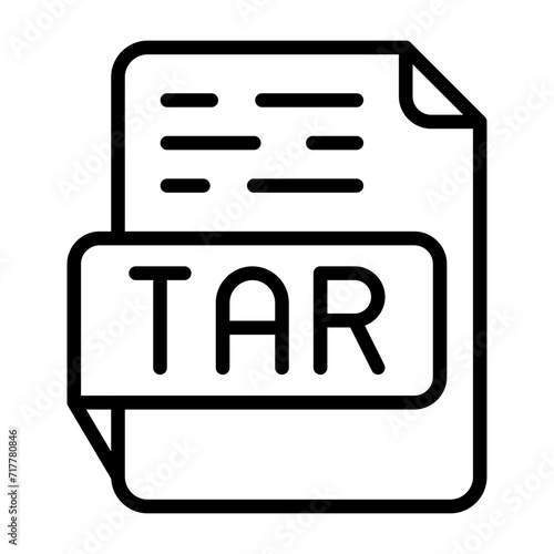 TAR Vector Icon