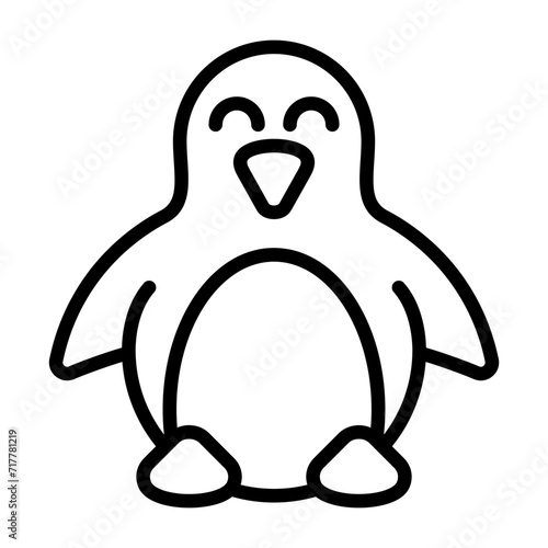 Penguin Vector Icon