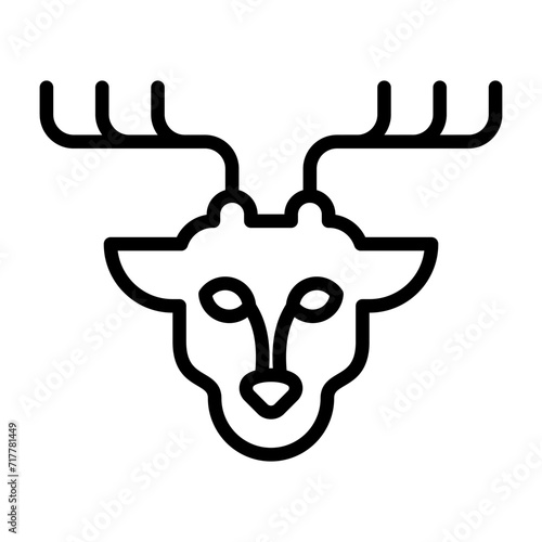 Deer Vector Icon