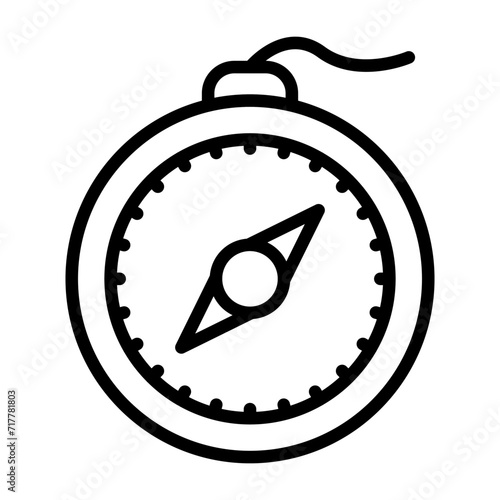 Compass Vector Icon