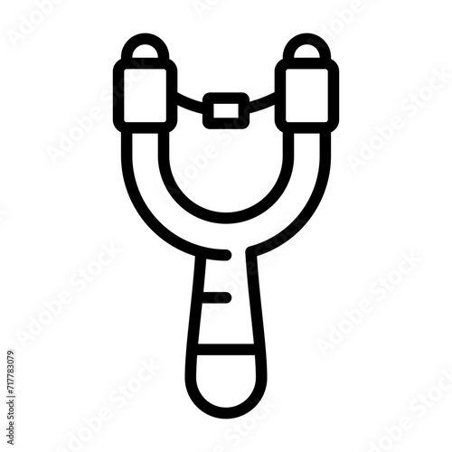 Slingshot Vector Icon