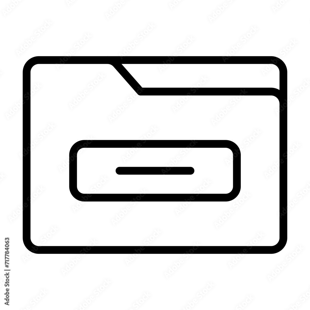 File Folder Vector Icon File Folder Vector Icon