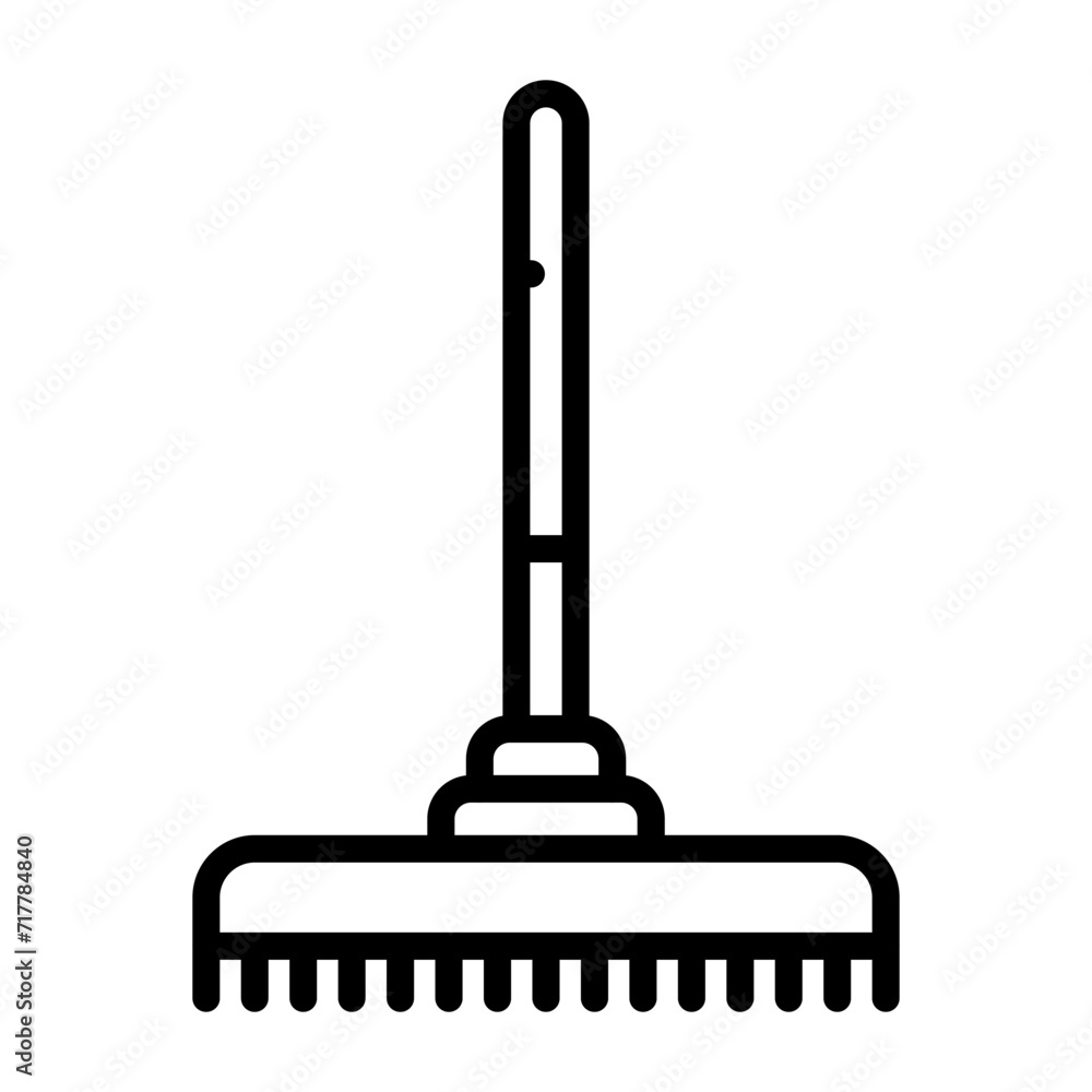 Rake Vector Icon