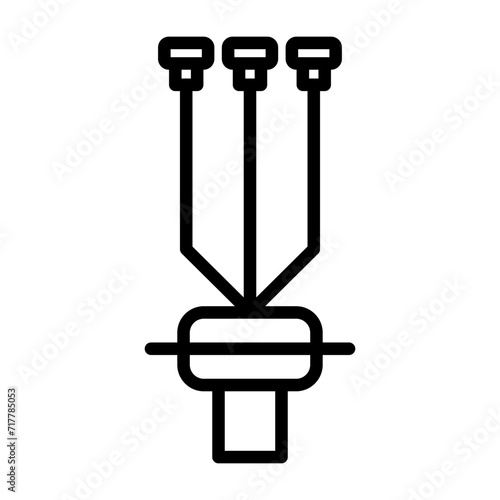 Cable Termination Kit Vector Icon