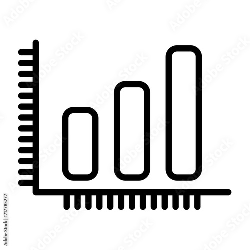 Bar Chart Vector Icon