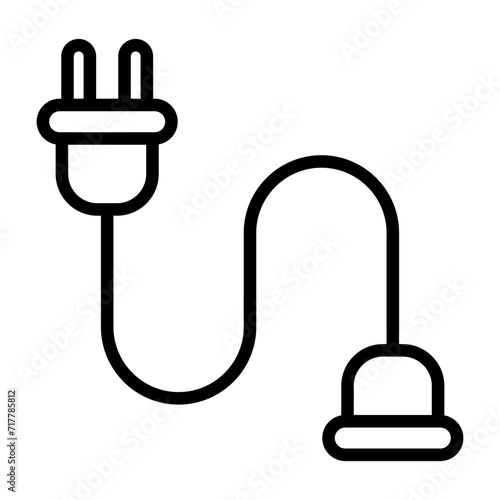 Cable Connector Vector Icon