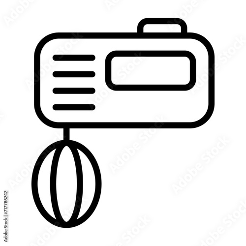 Whisk Vector Icon