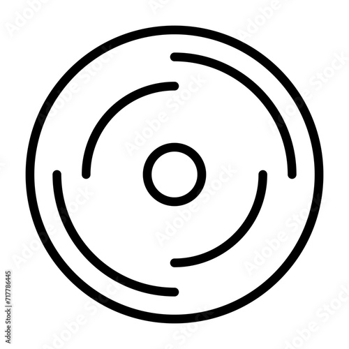 Disk Vector Icon