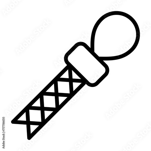 Cable Pulling Grip Vector Icon