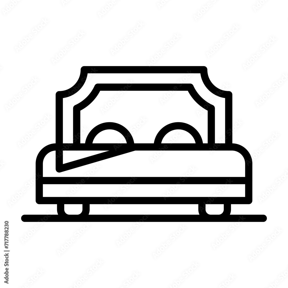 Bed Vector Icon Bed Vector Icon