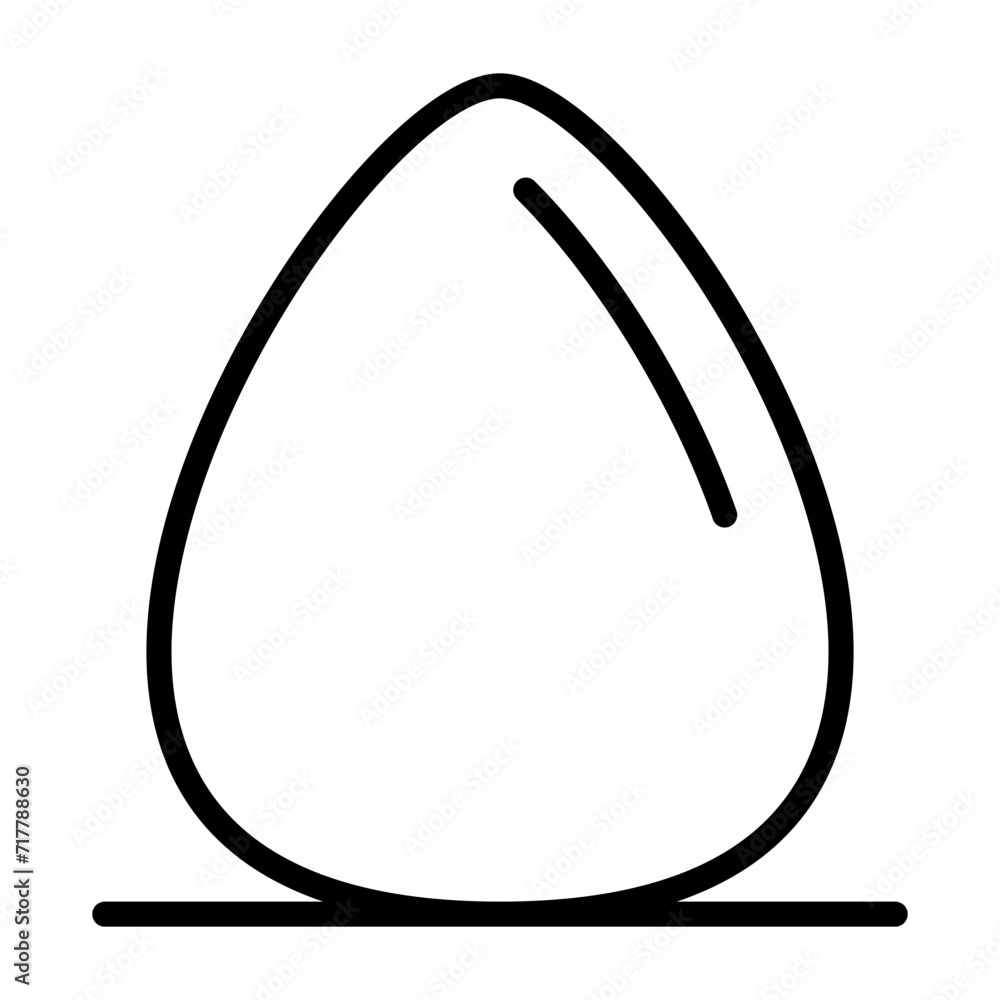 Egg Vector Icon Egg Vector Icon