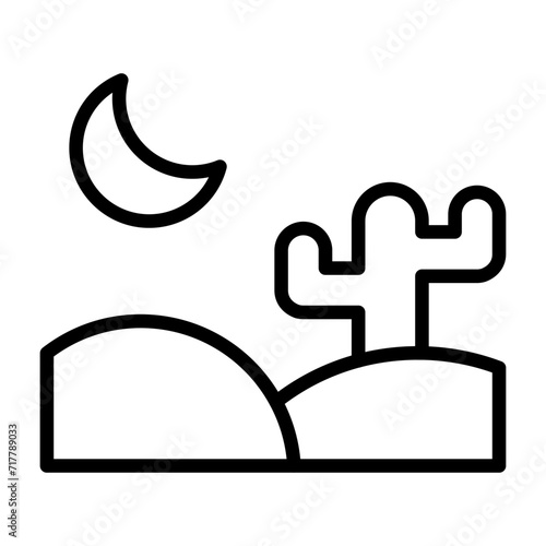 Desert Vector Icon