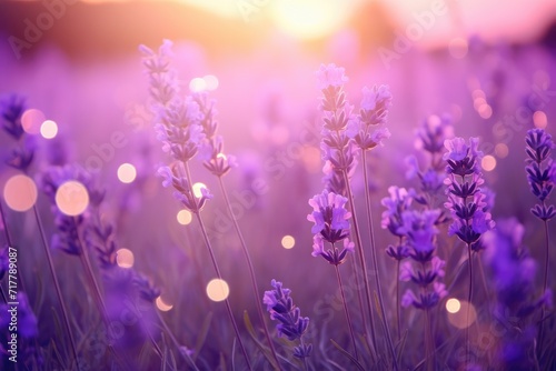 Lavender Twilight: Combine the soothing colors of lavender.