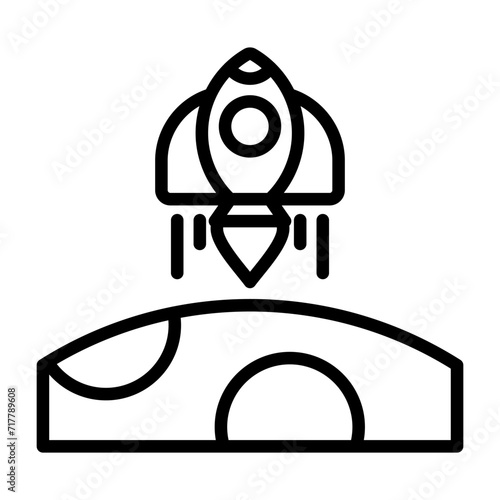Rocket Vector Icon