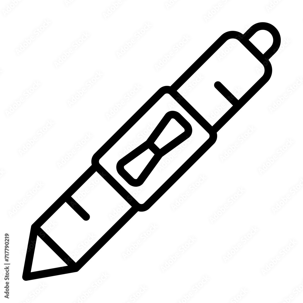 Tablet Pen Vector Icon