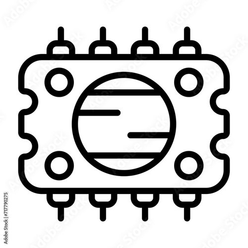 Rom Vector Icon