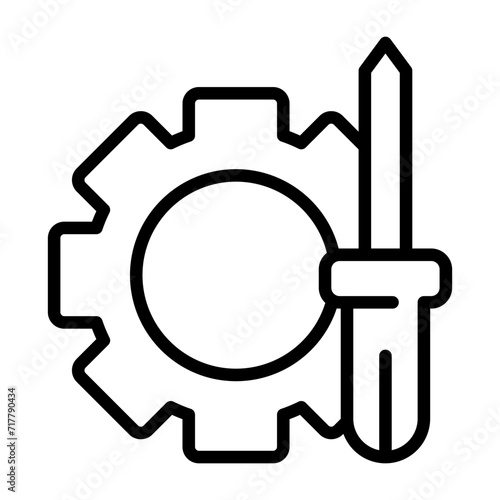 Spanner Vector Icon