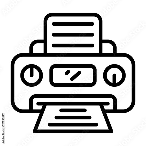 Printer Vector Icon