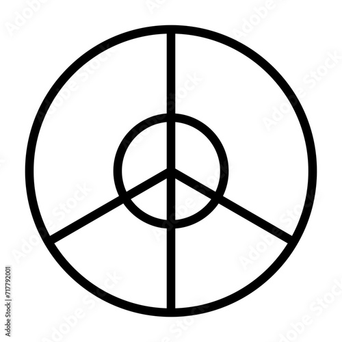 Earth Grid Vector Icon
