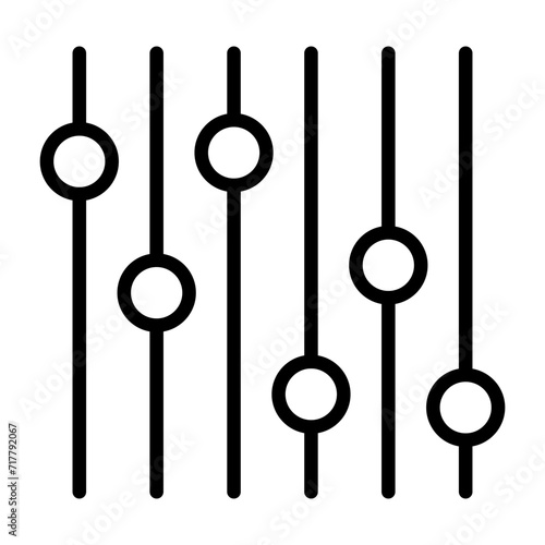 Sliders Vector Icon