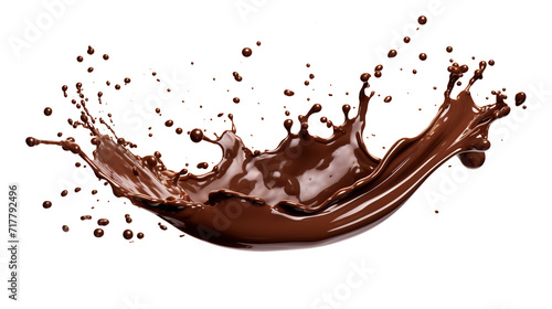 chocolate splash isolated on transparent background Remove png, Clipping Path, pen tool, white