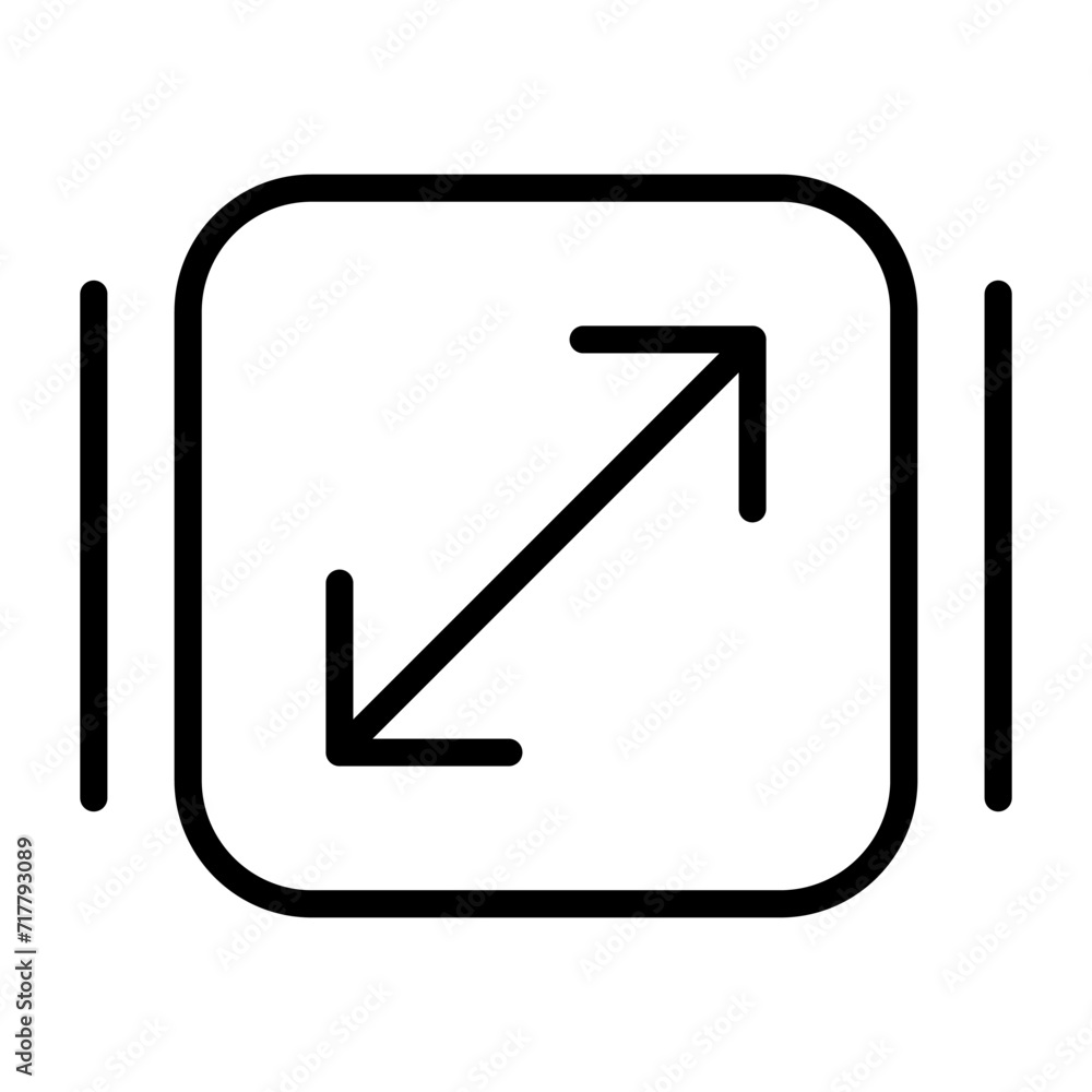 Resize Vector Icon Resize Vector Icon