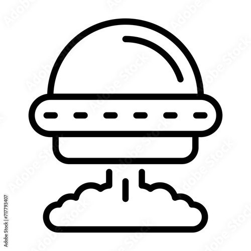 Spaceship Vector Icon