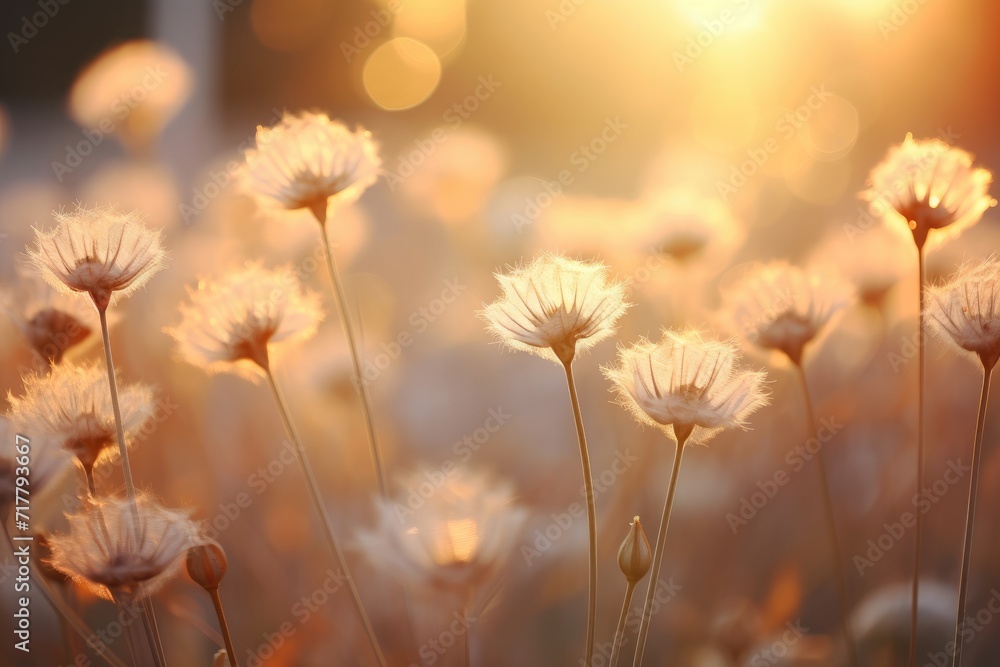 Whispers of Wind: Capture flowers in a breezy setting.