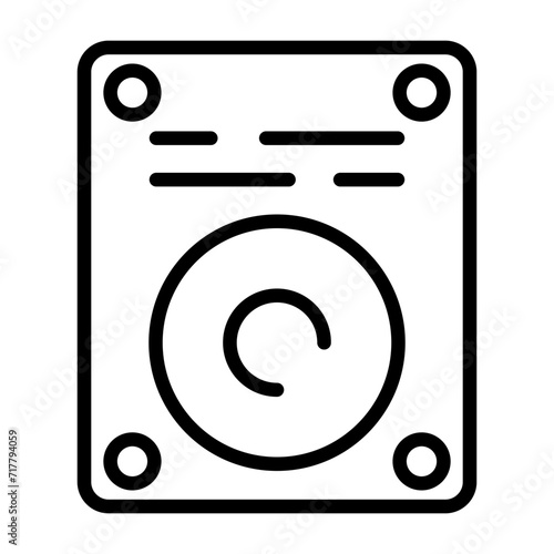 Harddrive Vector Icon