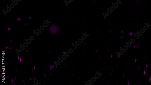 I LOVE YOU sparkling flakes of fire and glitter flying particle text effects and animation video with a transparent background.