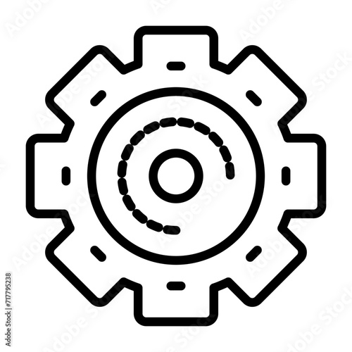Gear Vector Icon
