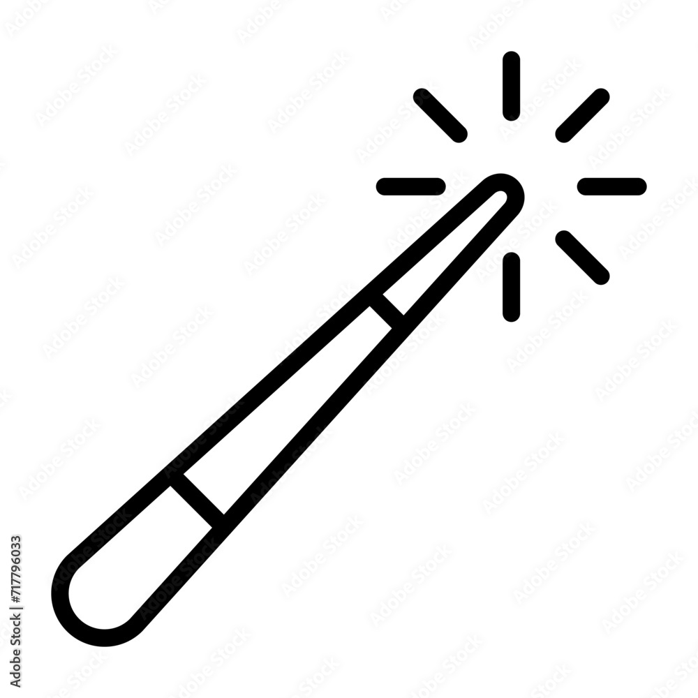 Obraz premium Magic Wand Vector Icon