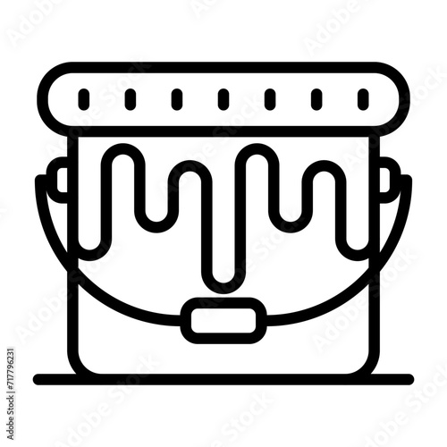 Paint Bucket Vector Icon