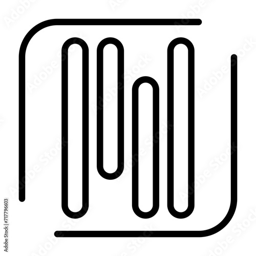Line Vector Icon