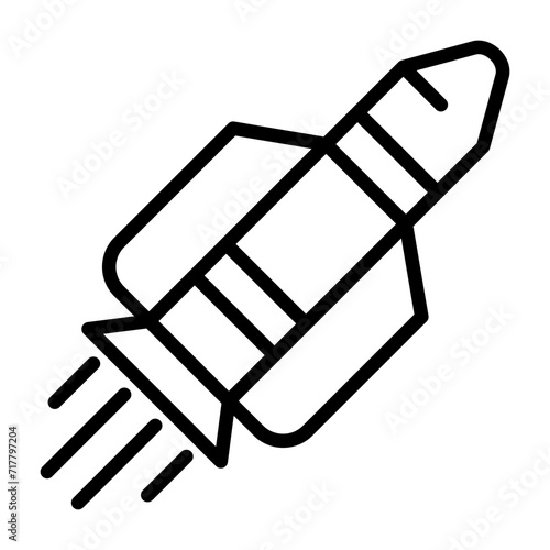 Rocket Vector Icon