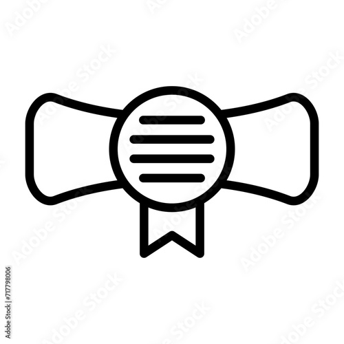 Diploma Vector Icon
