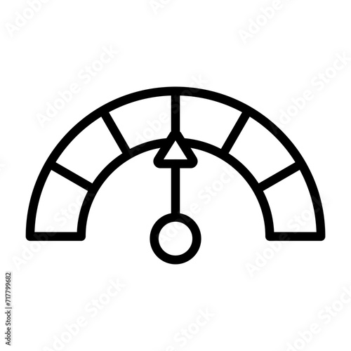 Gauge Vector Icon